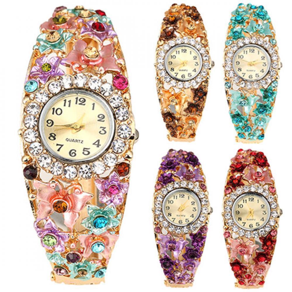 Ladies Luxury Watch - Hot Sales Women\'s Flower Butterfly Dress