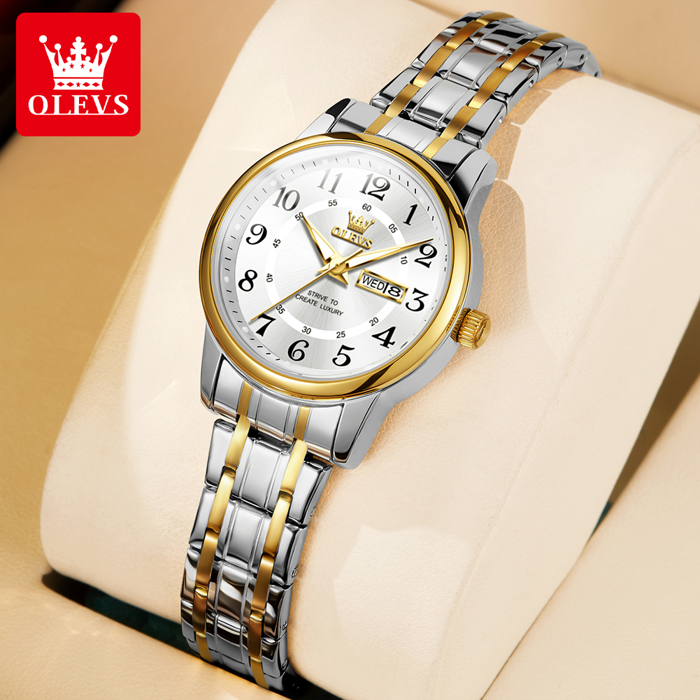 Luxury Watch Green - OLEVS 2891 Luxury Brand Fashion Women's
