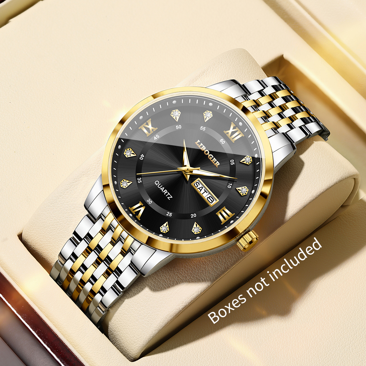 Luxury Watch Organizer For Men - Luxury Men Business Watches Roma Dial