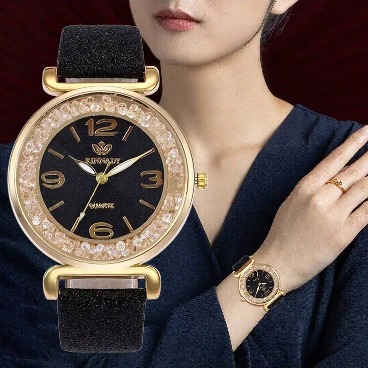 Luxury Watch Protection Film - Luxury Brand Women Watch Quartz Wristwatch