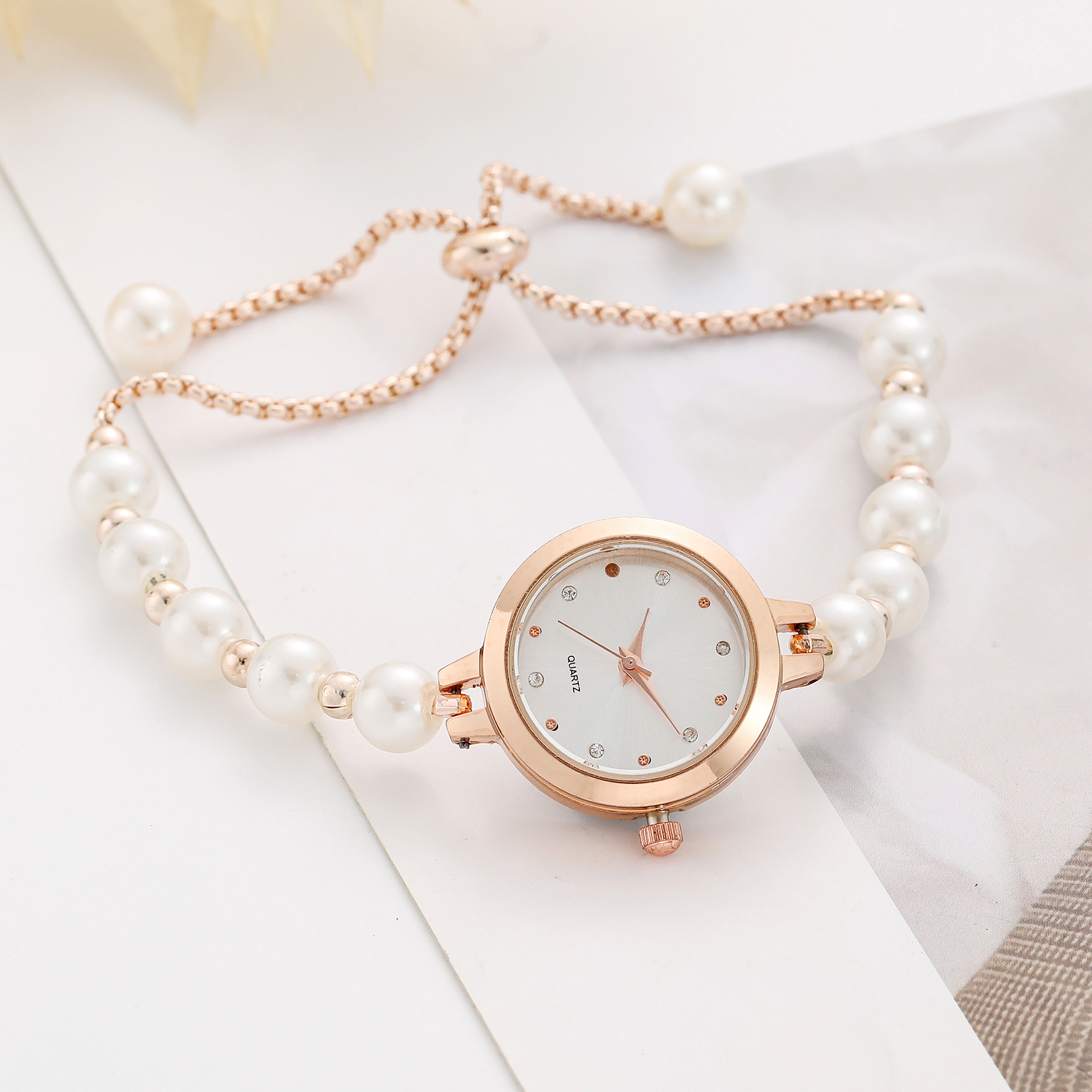 Luxury Watch In China - New Minimalist Style Pearl Bracelet Women