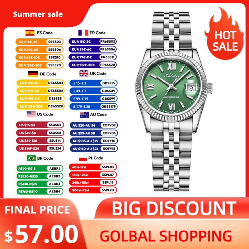 Ladies Luxury Watch - Addies High Quality Luxury Watch for