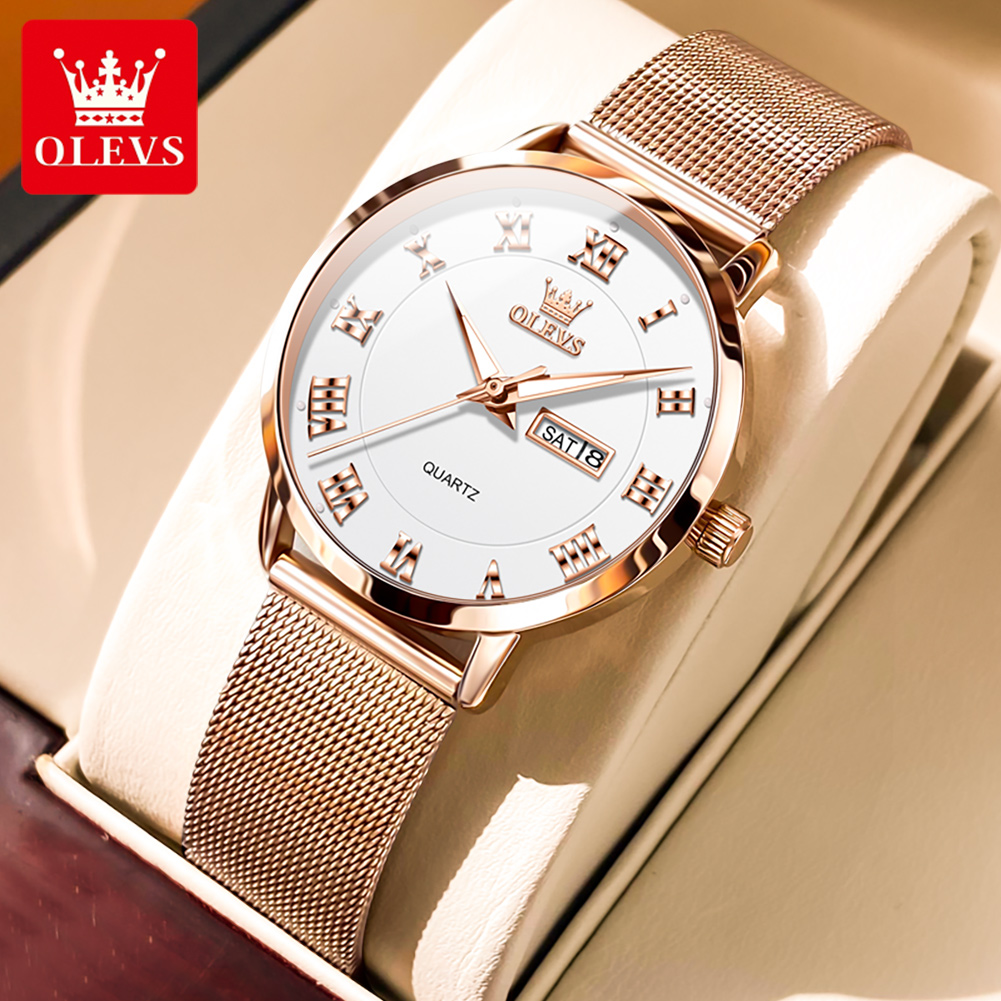 Ladies Luxury Watch - OLEVS 2920 Elegant Original Women's Quartz