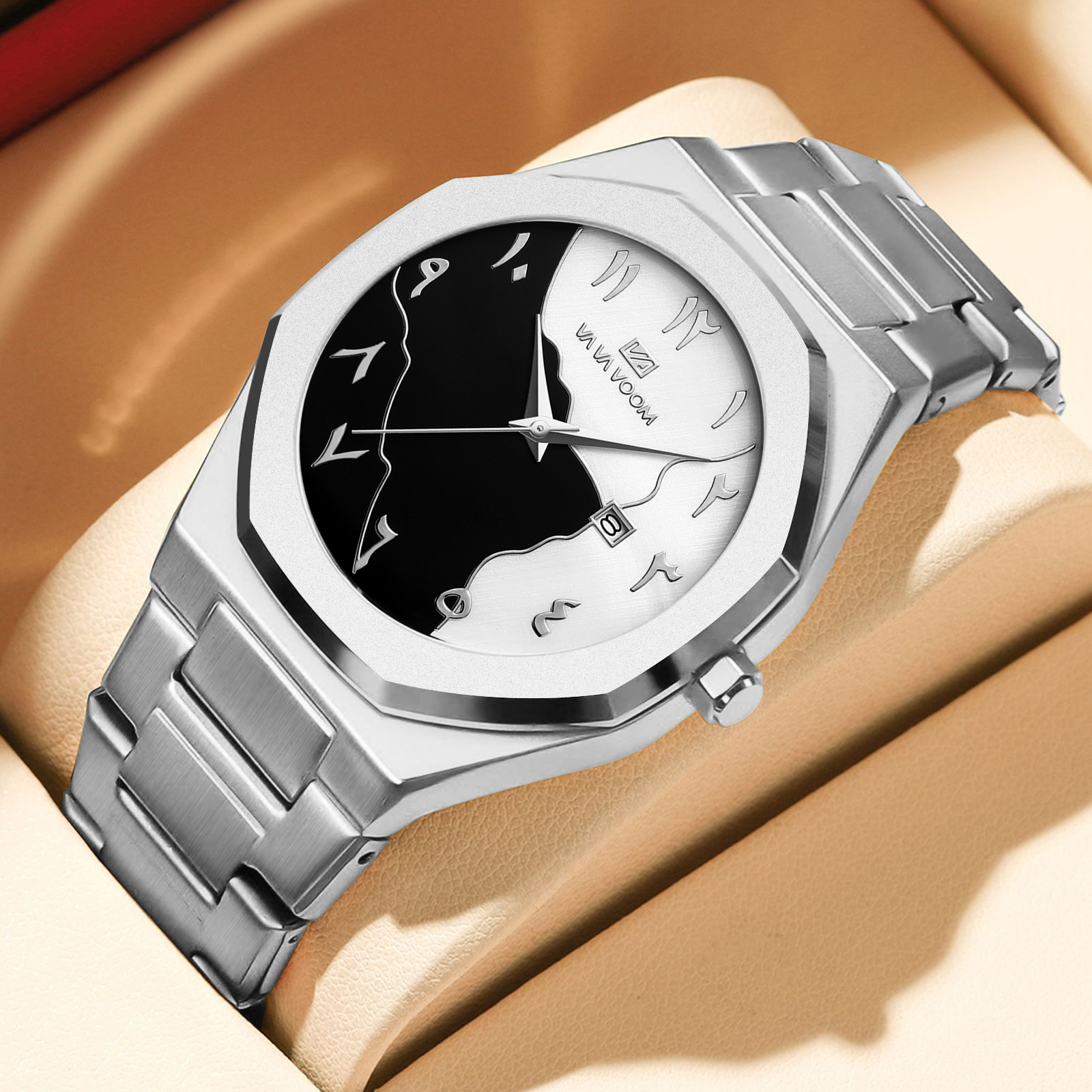 Luxury Watch Arabic - Top Brand Men Watch Marble Dial