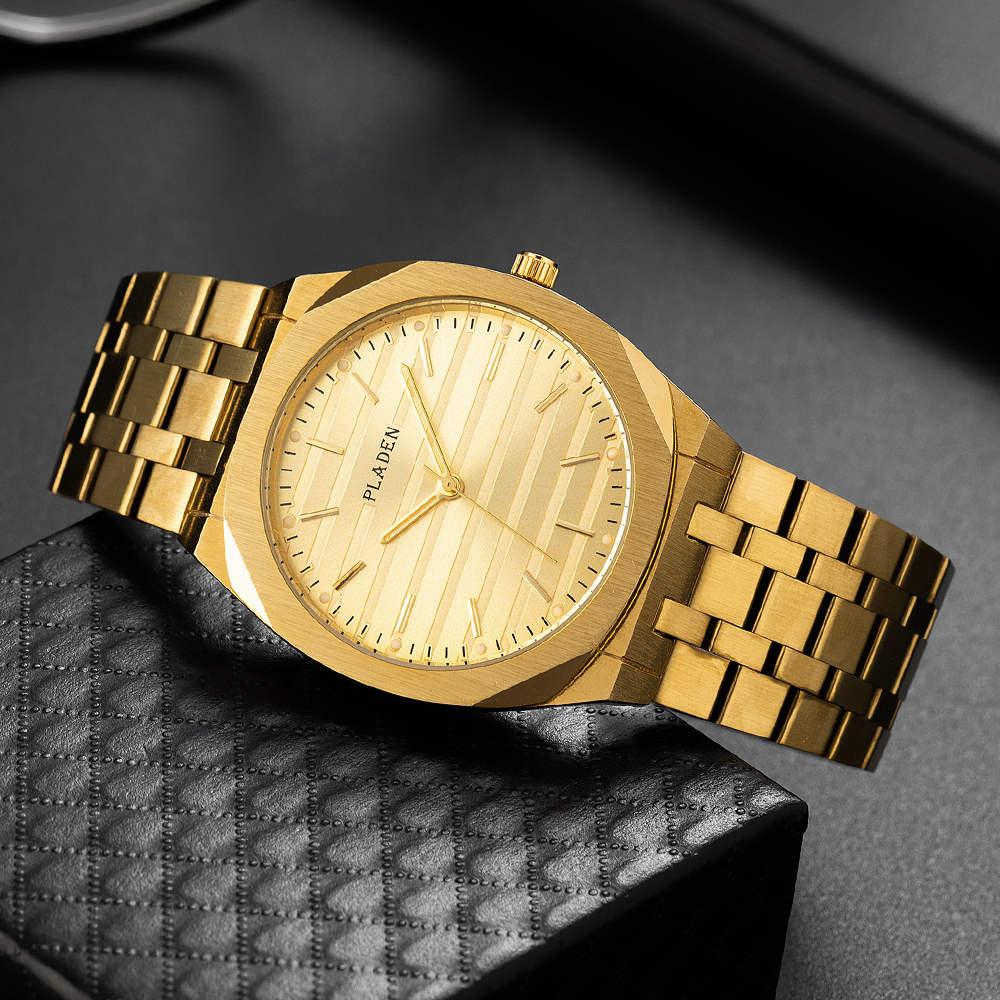 Luxury Watch Low Price - 2024 Luxury New Gold Watch For