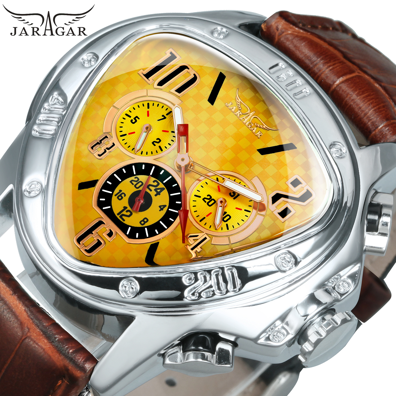 Watch Triangle Luxury - Jaragar Triangle Sports Watches for Men