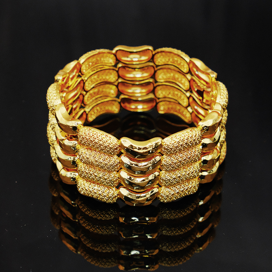 Luxury Watch Dubai - 4Pcs 18K gold-plated women's watch strap