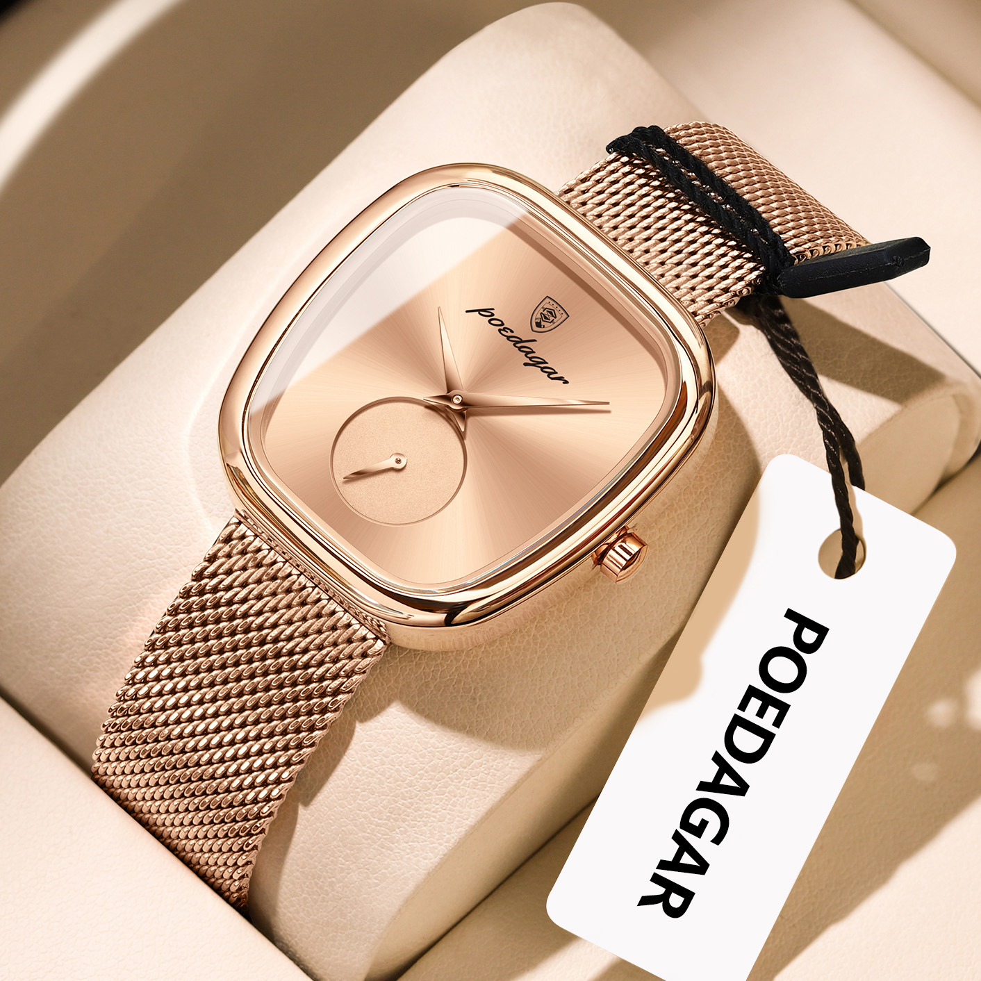 Luxury Watch Green - POEDAGAR Luxury Brand Woman Watch Waterproof