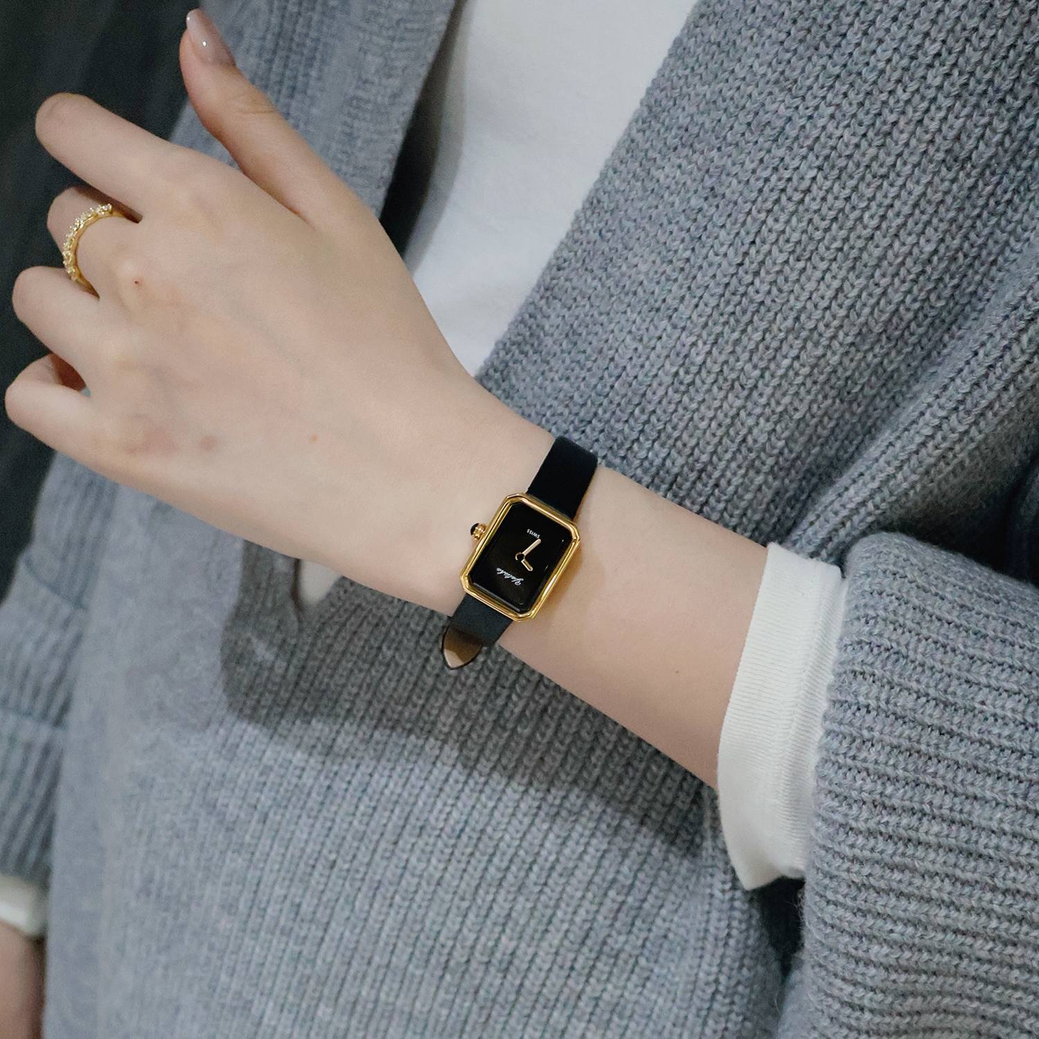 Luxury Watch Levels - Black Gold Small Sugar Watch Women's
