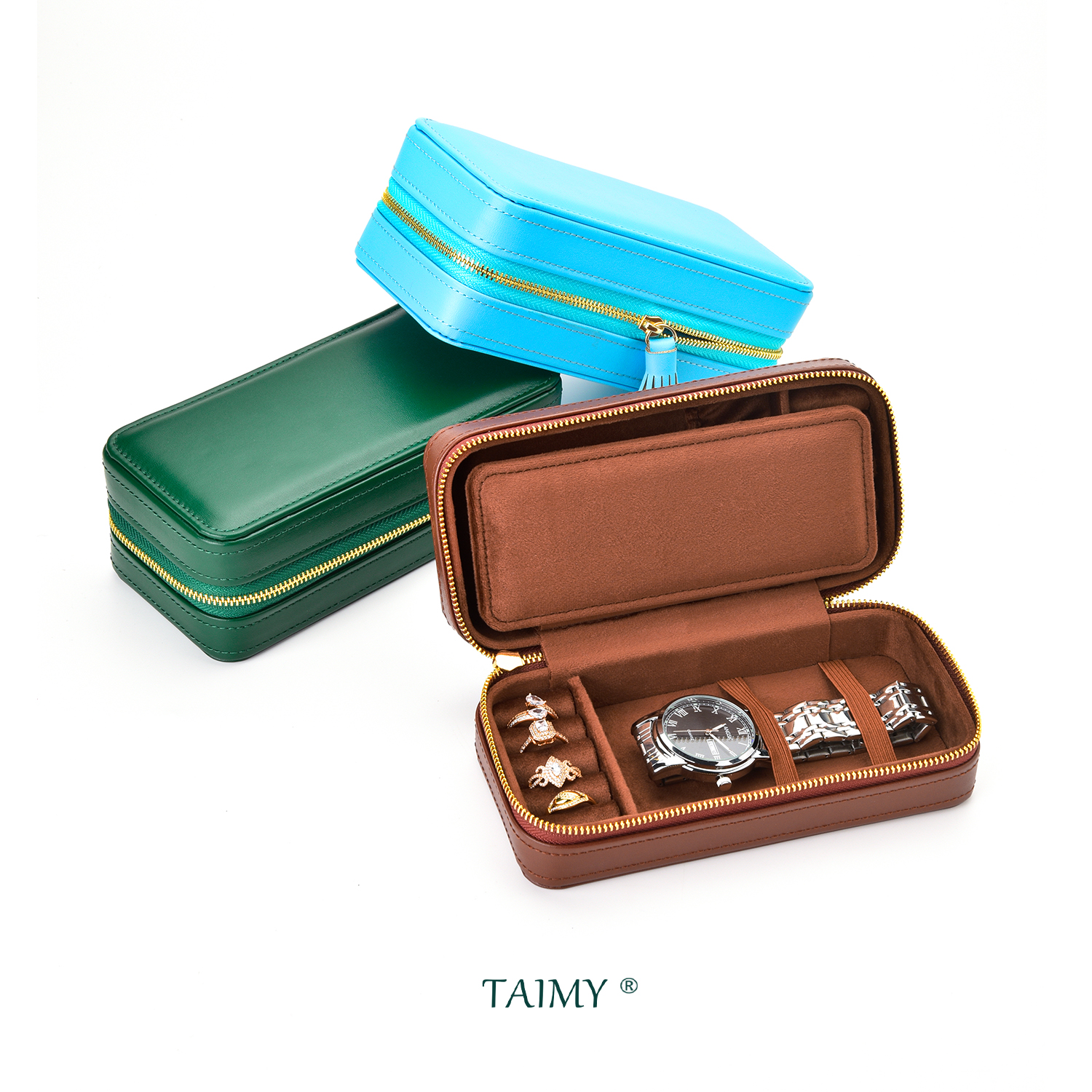 Luxury Pu Leather Jewelry Box  – Luxury Watch E Jewellery recenzja i cena