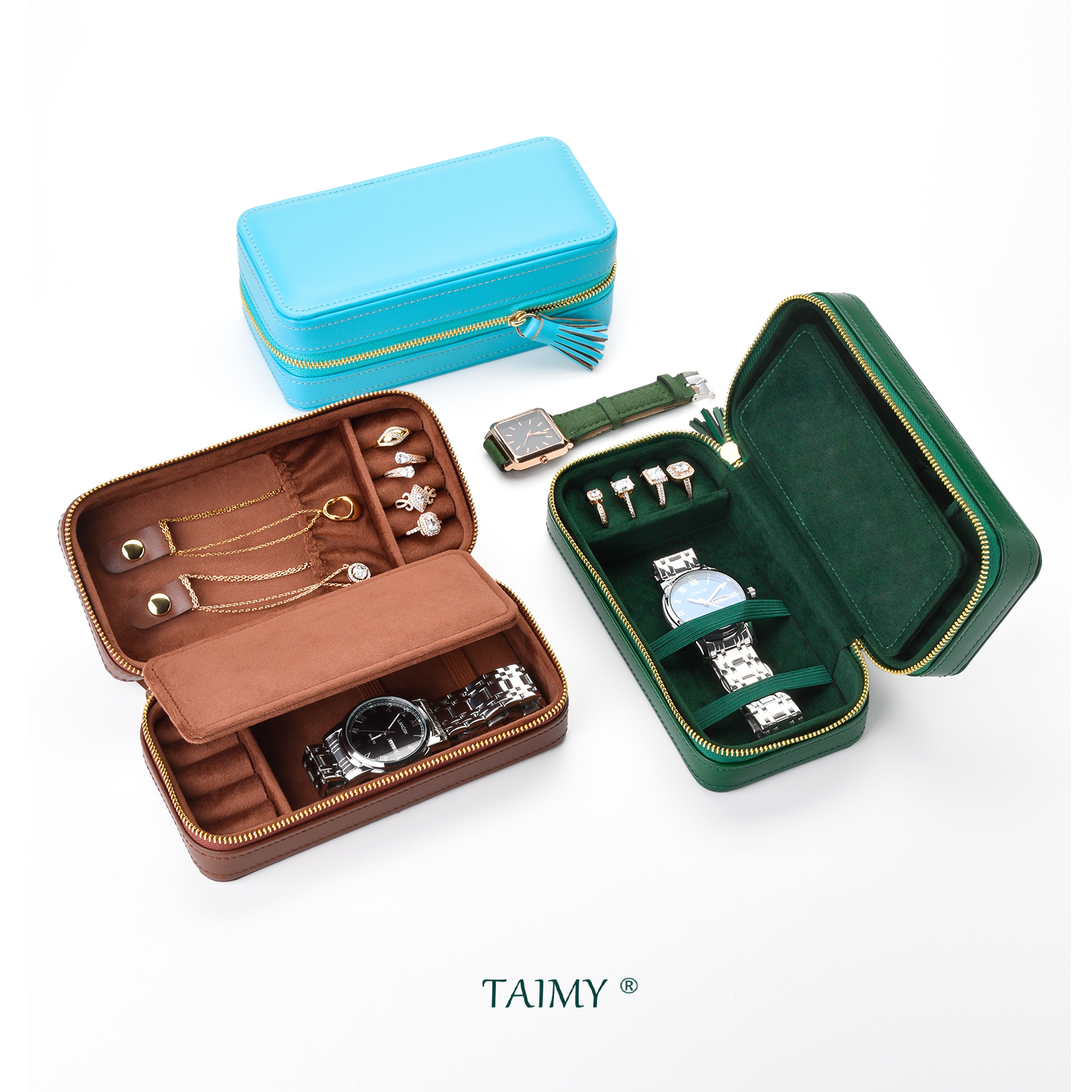 Luxury Pu Leather Jewelry Box  – Luxury Watch E Jewellery recenzja i cena