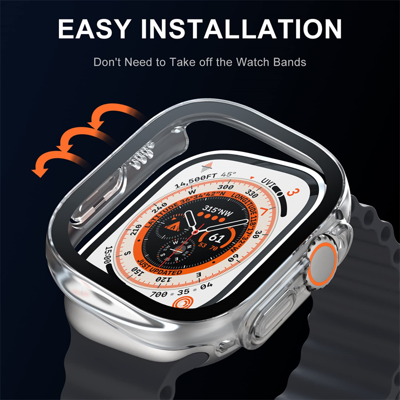 Glass+case For Apple Watch Ult – Luxury Watch Protection Film recenzja i cena