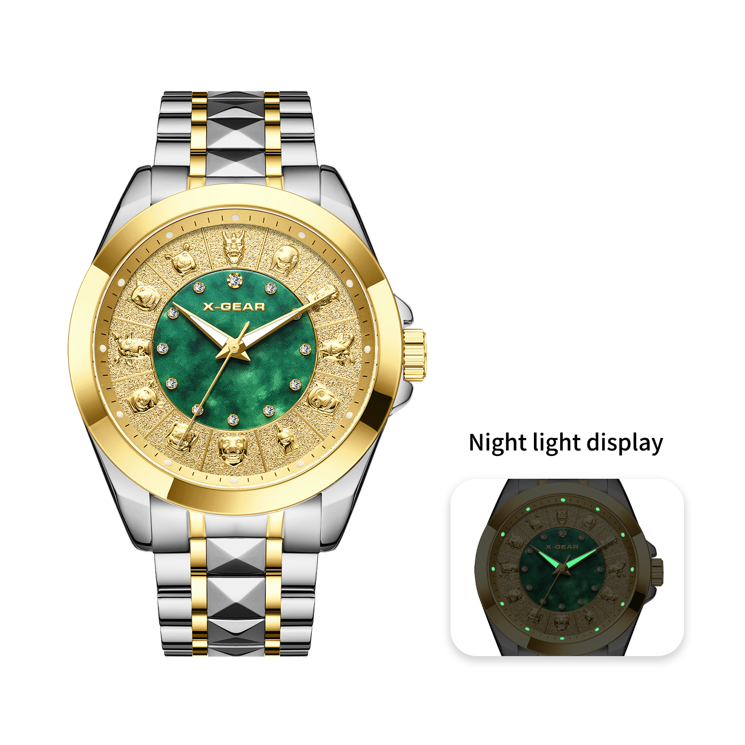 Men's Luxury Stainless Steel B – Zodiac Luxury Watch recenzja i cena