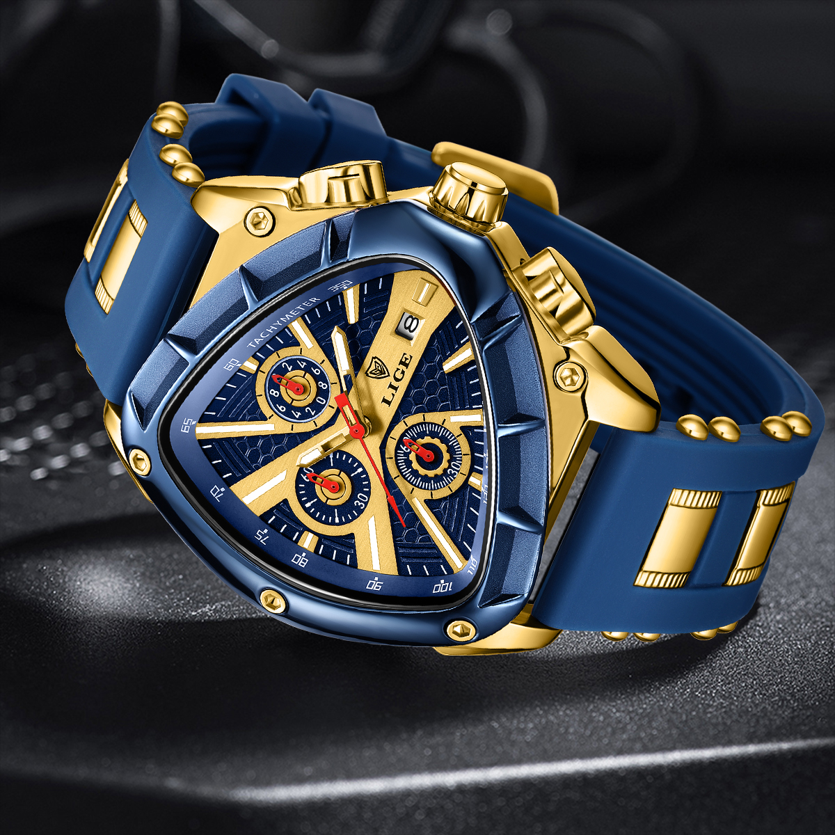 LIGE Military Men Watch Fashio – Watch Triangle Luxury recenzja i cena