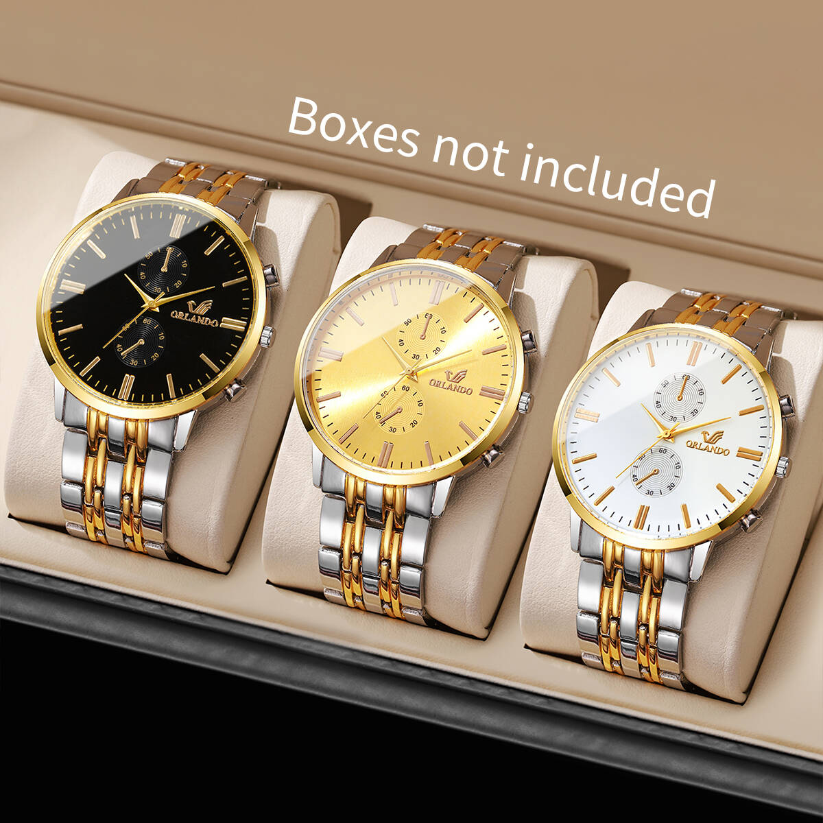 1/2/3PCS Fashion Men Business  – Luxury Watch Organizer For Men recenzja i cena