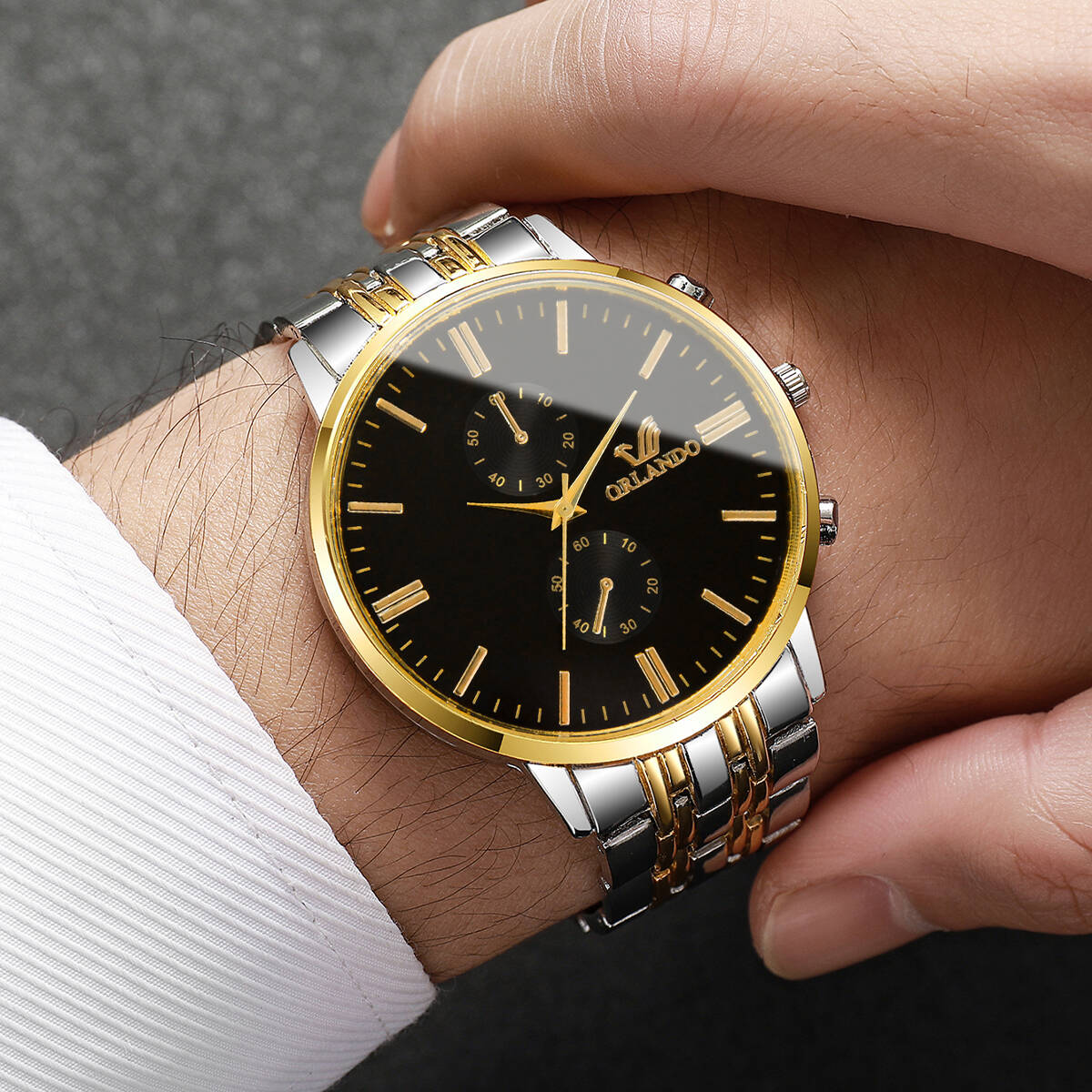 1/2/3PCS Fashion Men Business  – Luxury Watch Organizer For Men recenzja i cena
