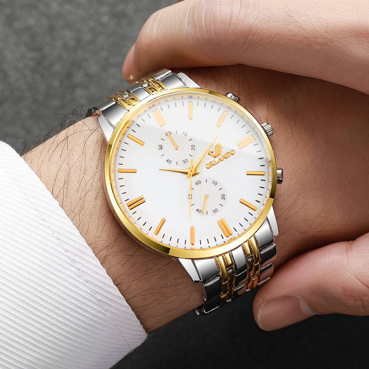 1/2/3PCS Fashion Men Business  – Luxury Watch Organizer For Men recenzja i cena