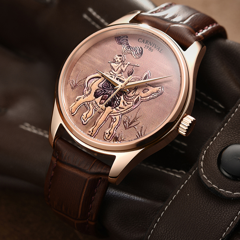 CARNIVAL Brand Fashion Zodiac  – Zodiac Luxury Watch recenzja i cena