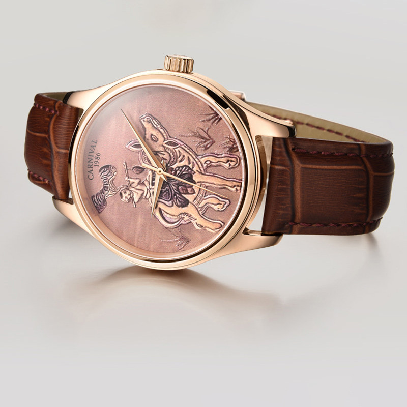 CARNIVAL Brand Fashion Zodiac  – Zodiac Luxury Watch recenzja i cena