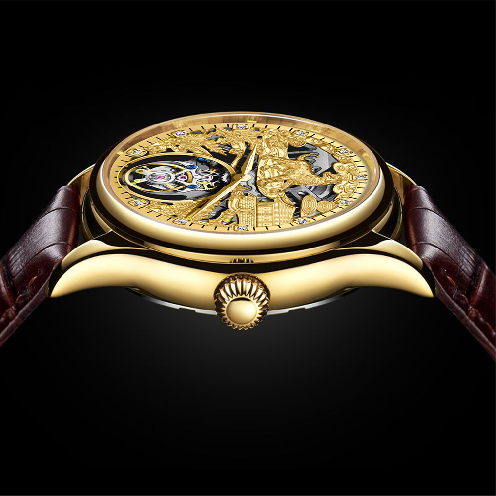 AESOP Men's Zodiac Gold Tourbi – Zodiac Luxury Watch recenzja i cena