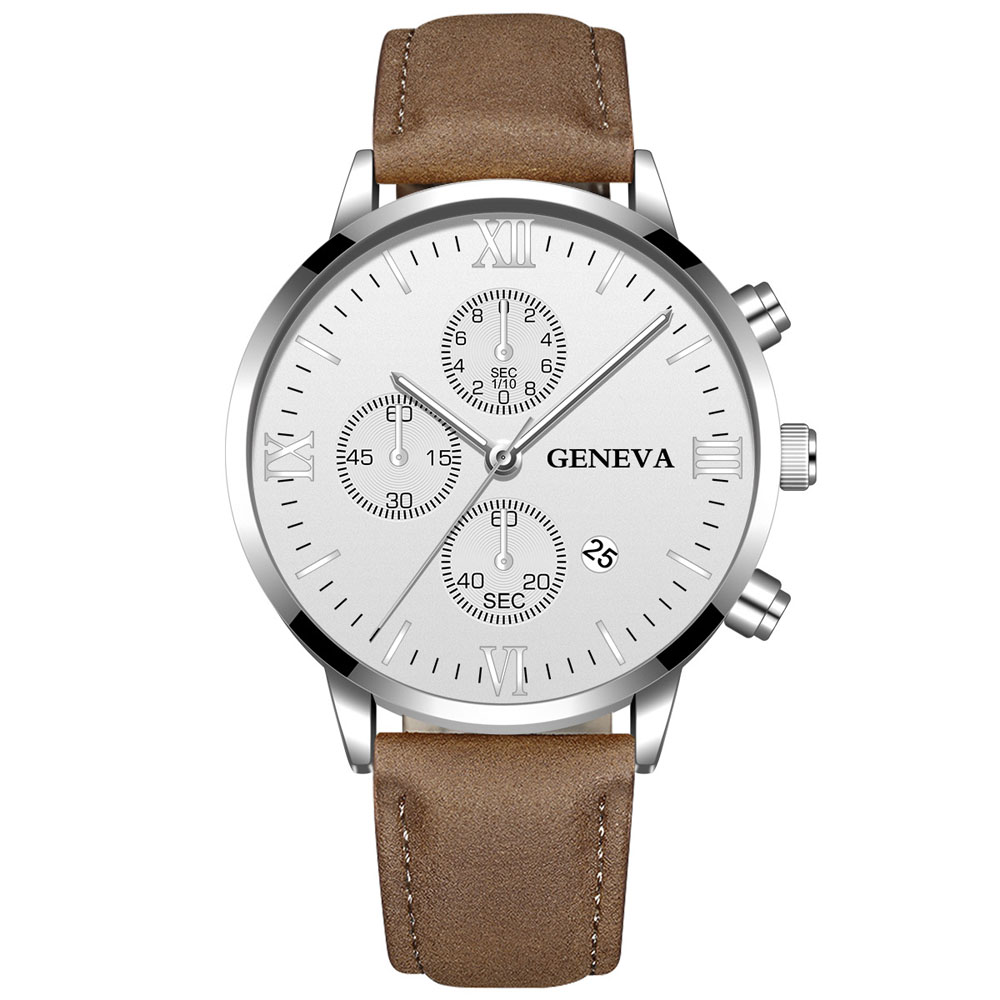 Geneva Fashion  Men Date Alloy – Luxury Watch Protection Film recenzja i cena
