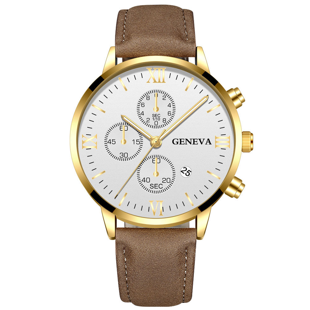 Geneva Fashion  Men Date Alloy – Luxury Watch Protection Film recenzja i cena