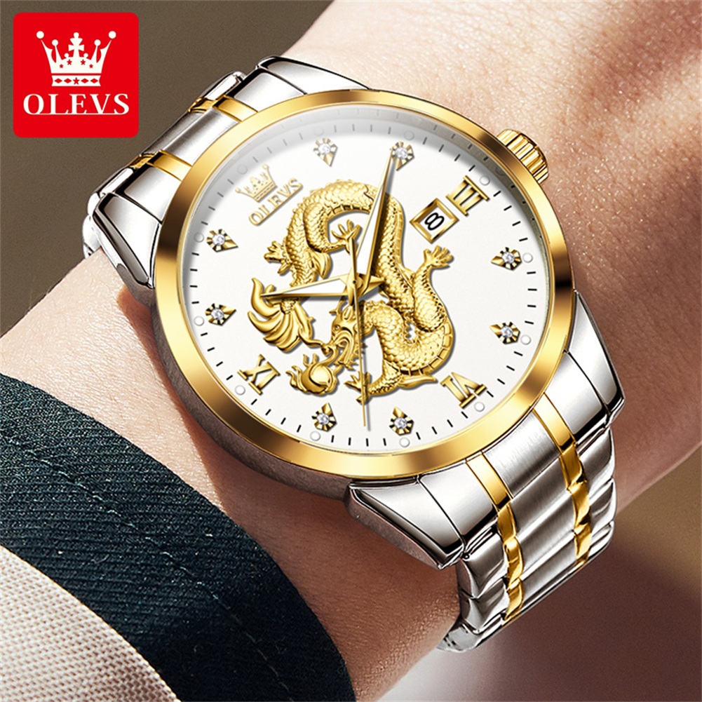 OLEVS 3619 Men's Watches Drago – Luxury Watch Low Price recenzja i cena