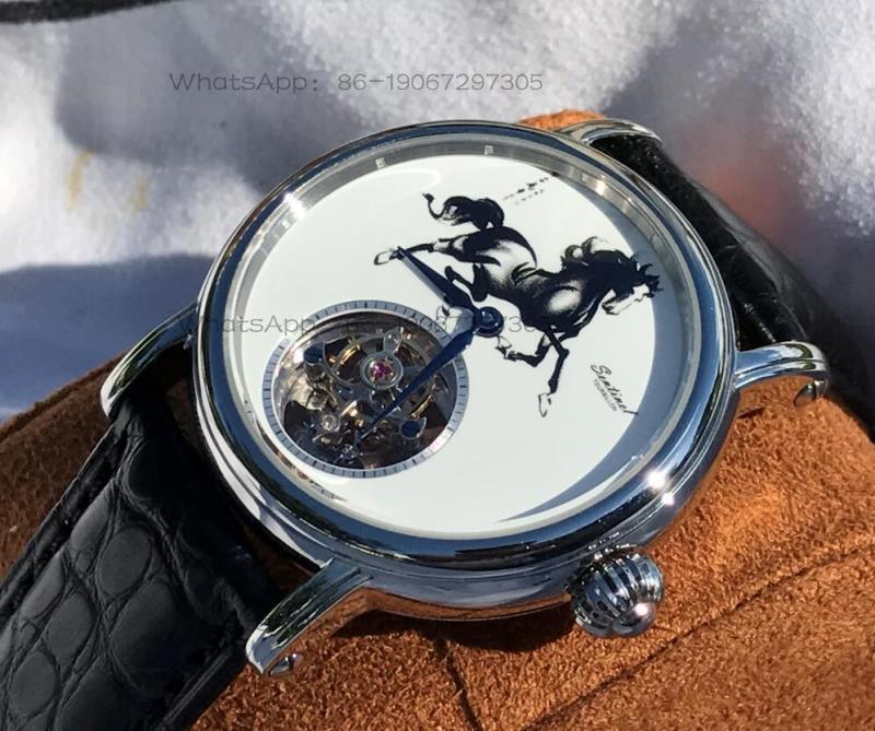 Enamel dial men's mechanical w – Zodiac Luxury Watch recenzja i cena