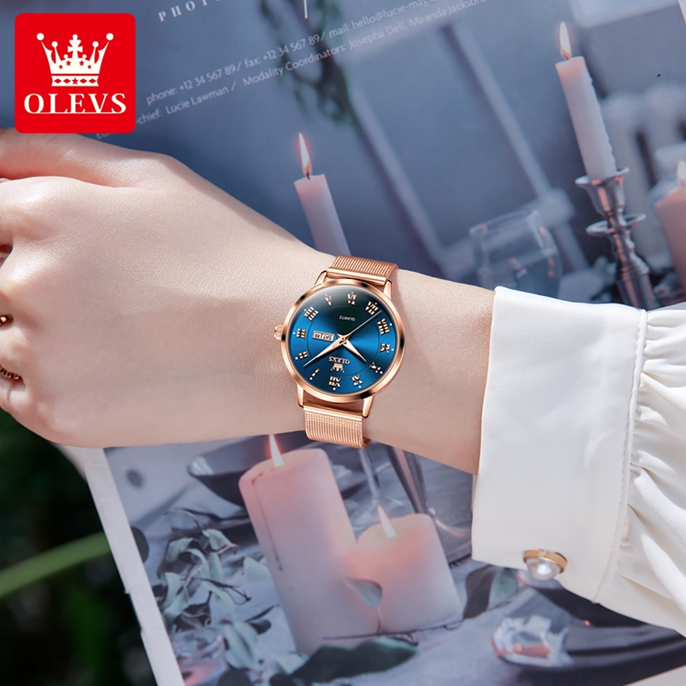 OLEVS 2920 Elegant Original Wo – Ladies Luxury Watch recenzja i cena