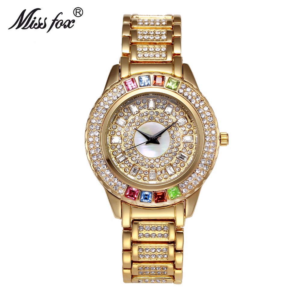 MISSFOX Ladies Gold Party Watc – Luxury Watch In China recenzja i cena