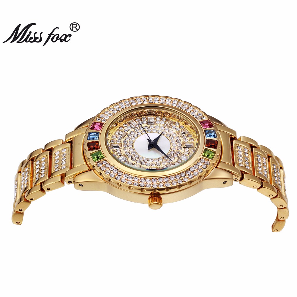 MISSFOX Ladies Gold Party Watc – Luxury Watch In China recenzja i cena