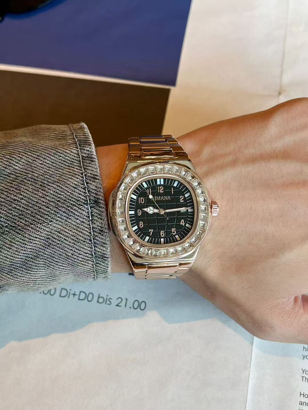full diamond watch ring for ma – Luxury Watch Dubai recenzja i cena
