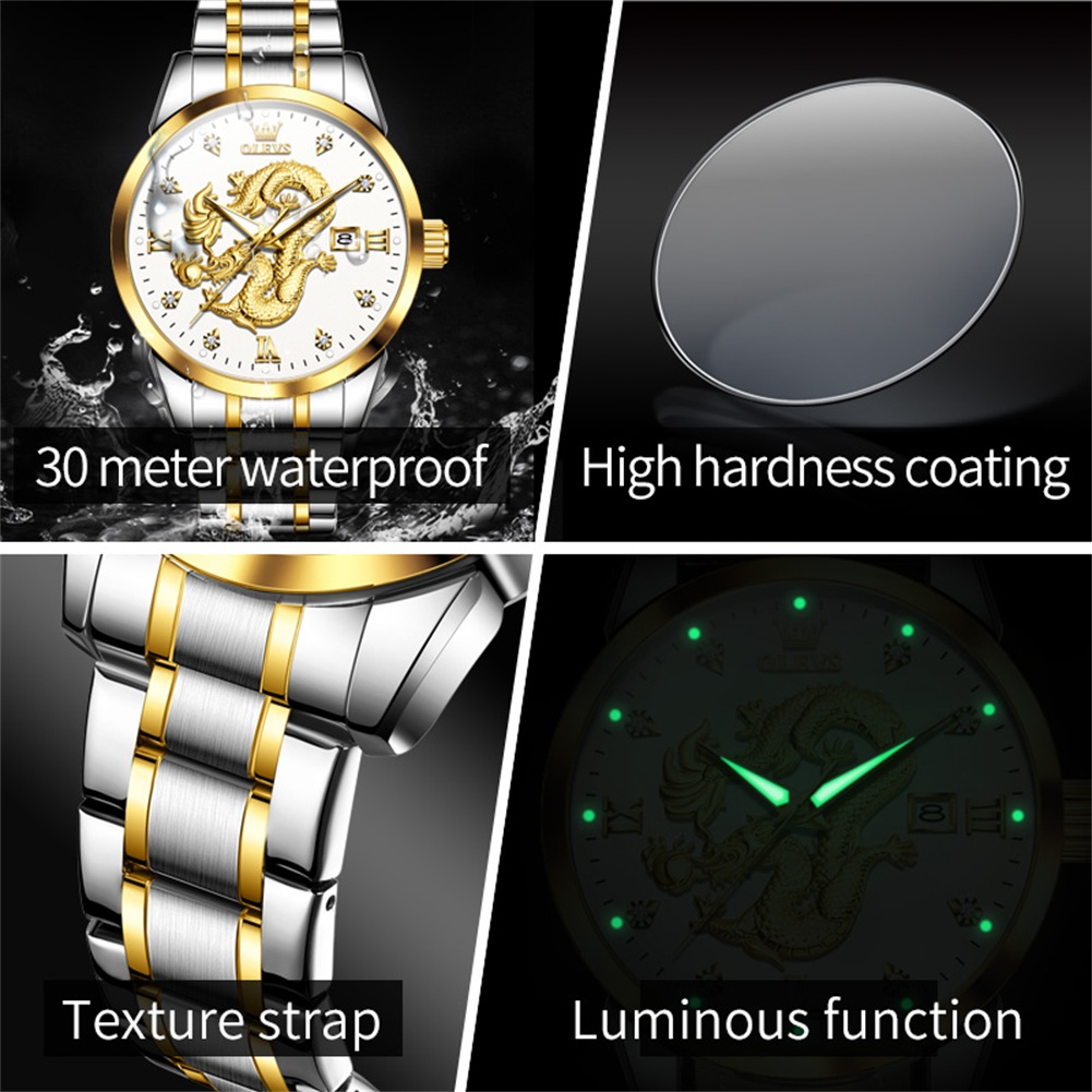 OLEVS Fashion China Loong Drag – Luxury Watch In China recenzja i cena