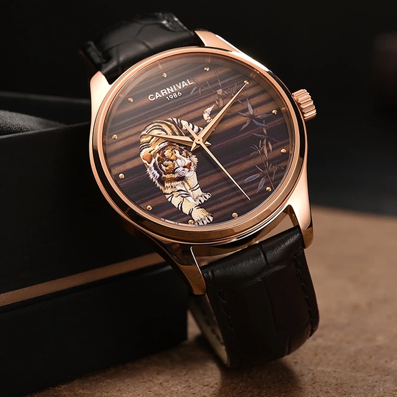 CARNIVAL Zodiac Tiger Series L – Zodiac Luxury Watch recenzja i cena