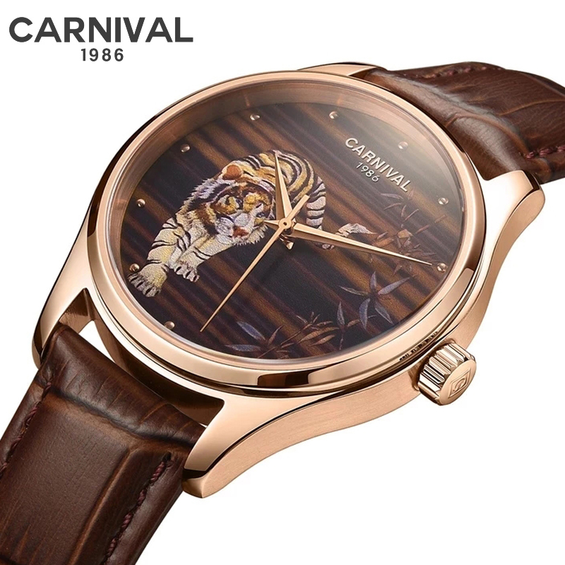 CARNIVAL Zodiac Tiger Series L – Zodiac Luxury Watch recenzja i cena