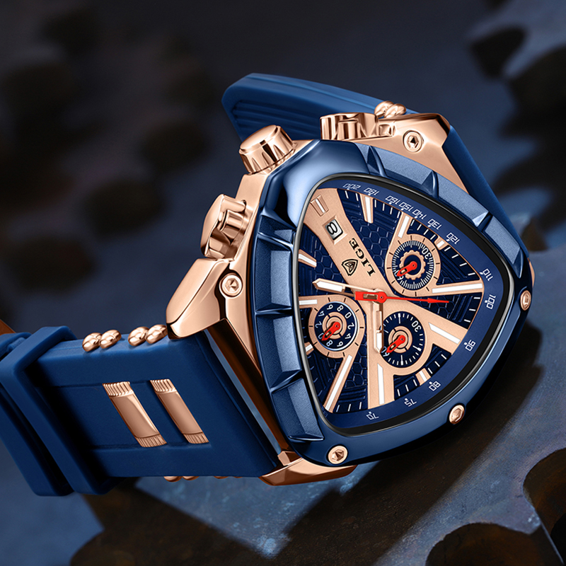 LIGE Luxury Fashion Quartz Man – Watch Triangle Luxury recenzja i cena