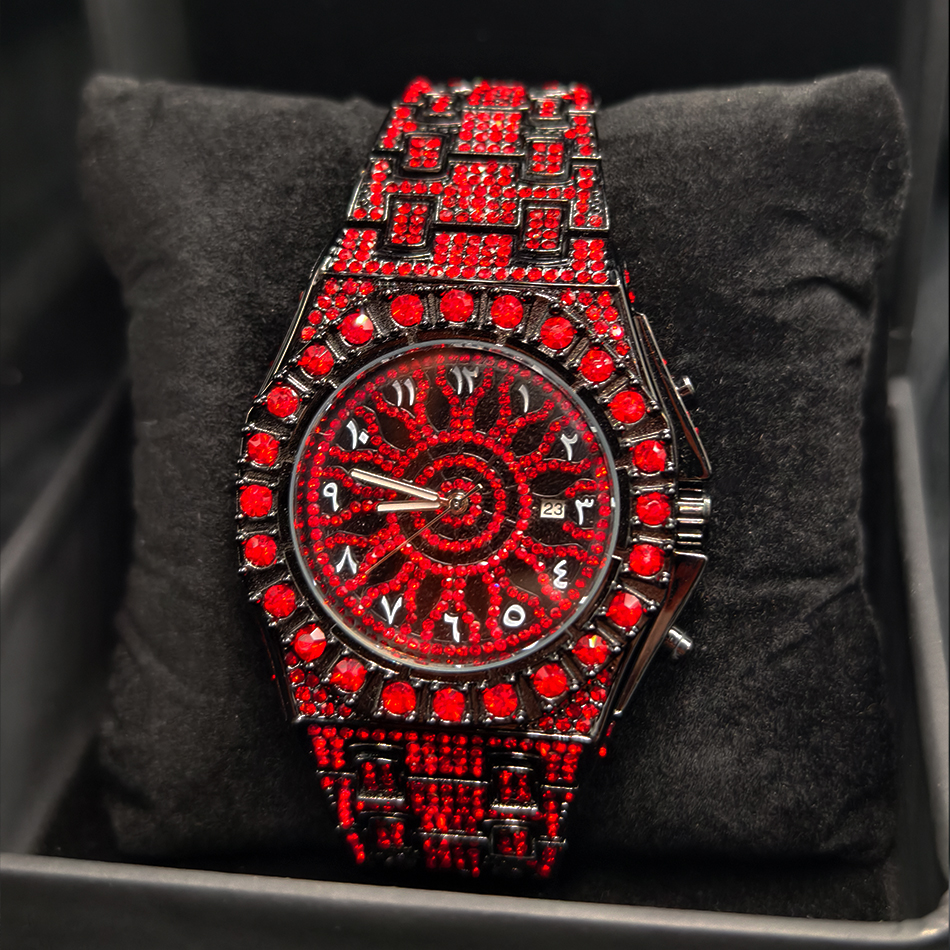 Red Diamond Watch For Men Bran – Luxury Watch Arabic recenzja i cena