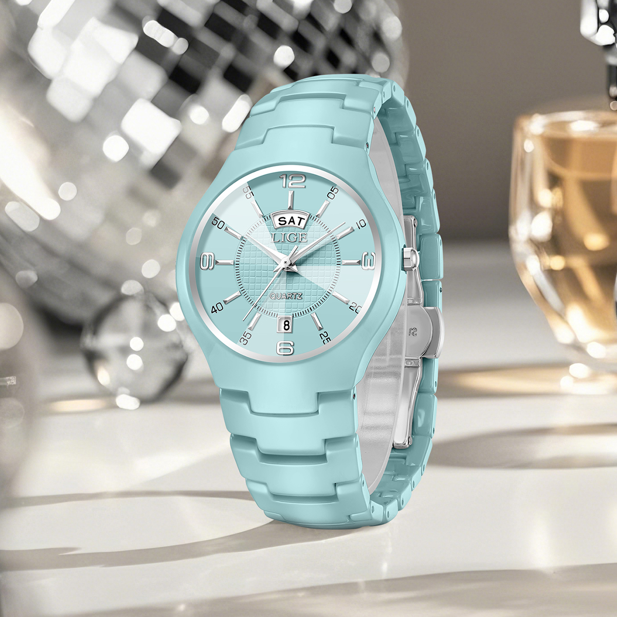 LIGE Luxury Elegant Quartz Wom – Ladies Luxury Watch recenzja i cena