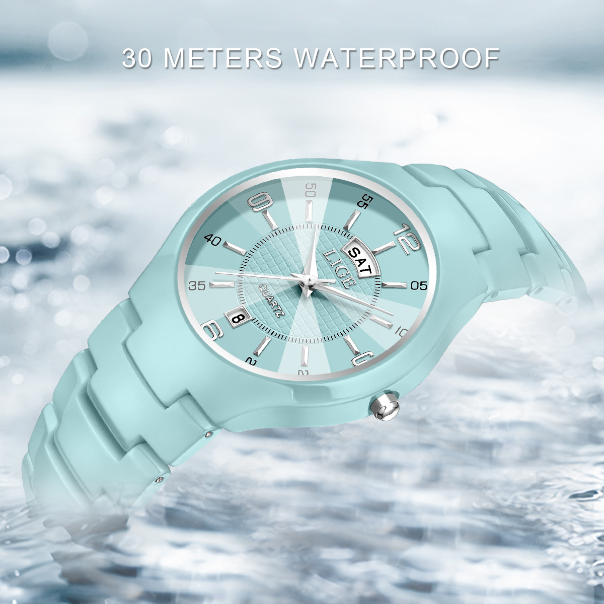 LIGE Luxury Elegant Quartz Wom – Ladies Luxury Watch recenzja i cena