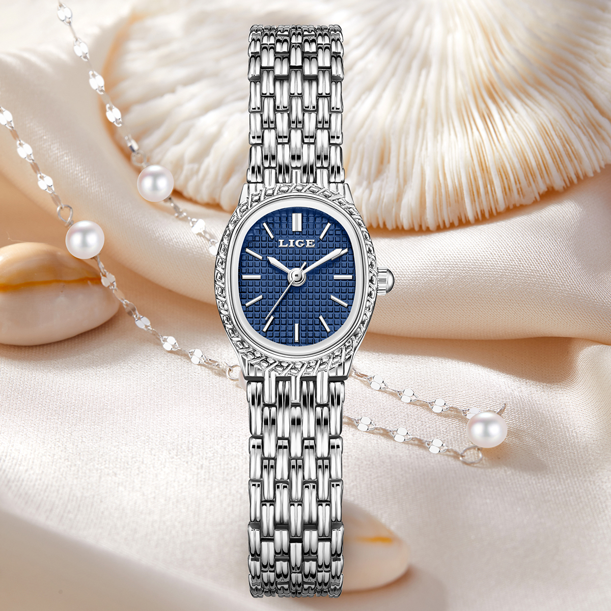 LIGE Fashion Luxury Quartz Wom – Ladies Luxury Watch recenzja i cena