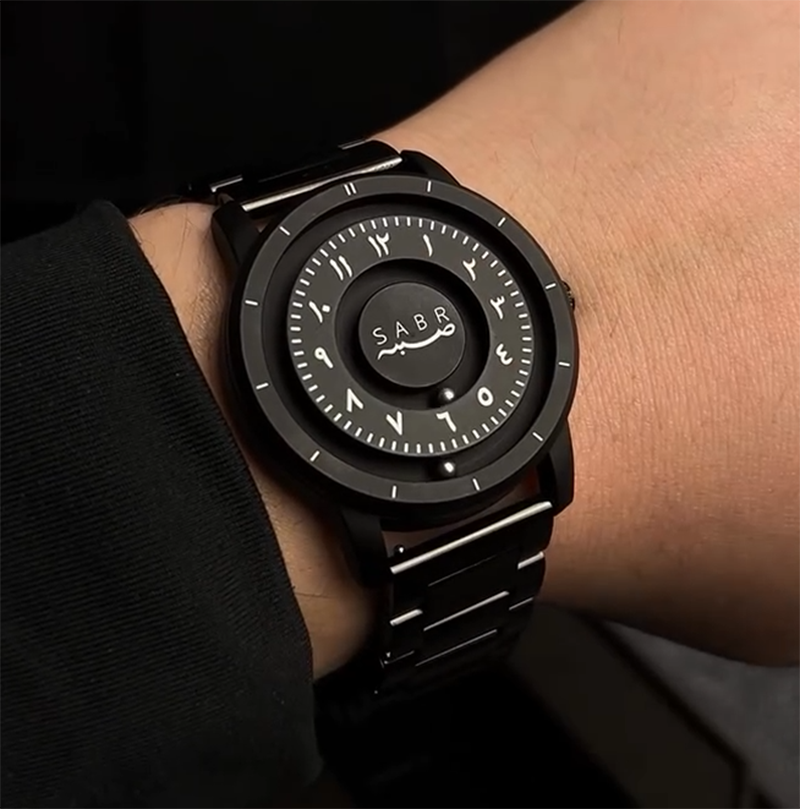 Sabr Arabic Numerals Men's Qua – Luxury Watch Arabic recenzja i cena
