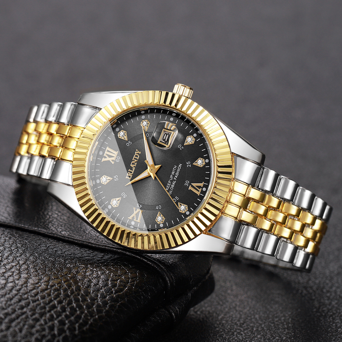 Fashion Rhinestone Roma Dial M – Luxury Watch Arabic recenzja i cena