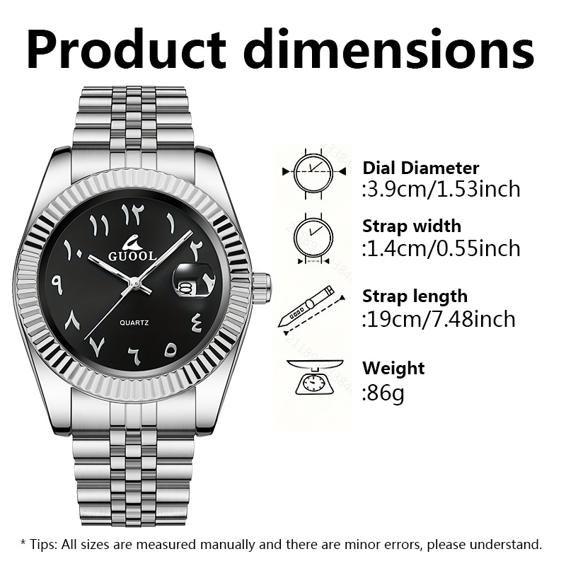 New Hot-Selling Men's Stainles – Luxury Watch Arabic recenzja i cena