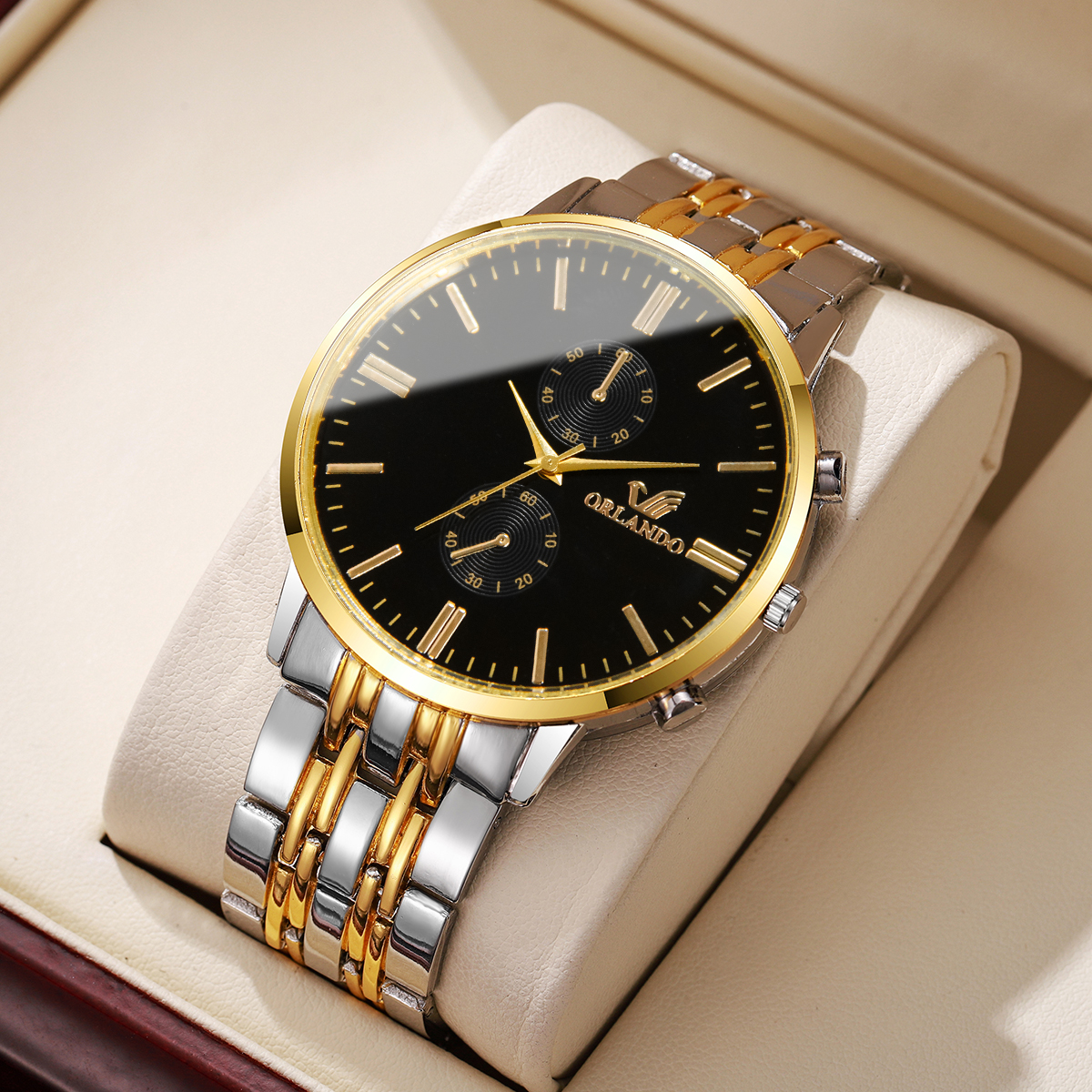 Luxury Men Quartz Watch Fashio – Luxury Watch Organizer For Men recenzja i cena