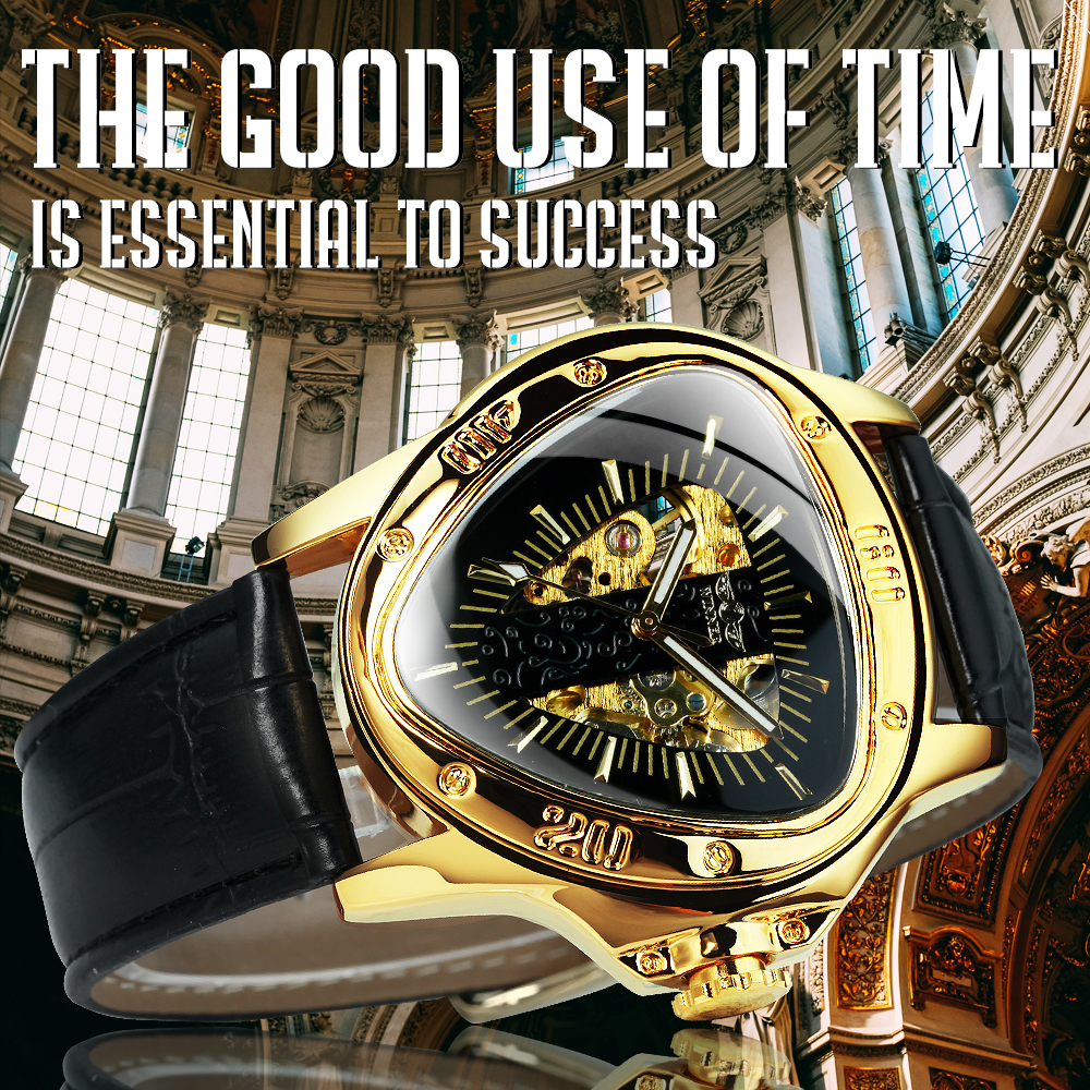 Sports Skeleton Mechanical Wat – Watch Triangle Luxury recenzja i cena