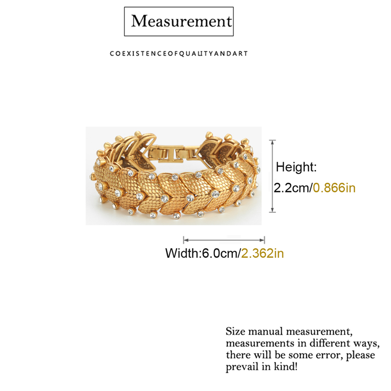 Vintage White Rhinestone Brace – Luxury Watch Dubai recenzja i cena
