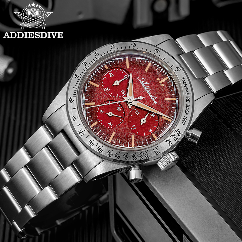 ADDIESDIVE AD2552 Chronograph  – Luxury Watch Levels recenzja i cena