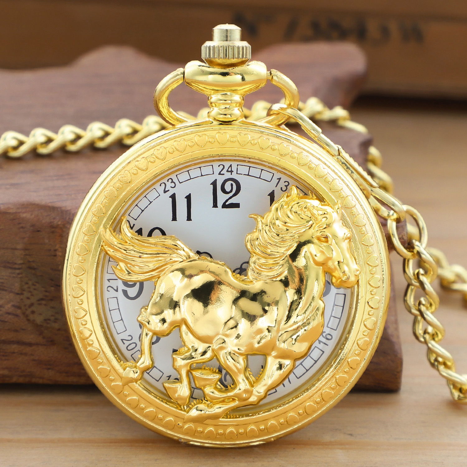 Luxury Golden Crashing Horse C – Zodiac Luxury Watch recenzja i cena