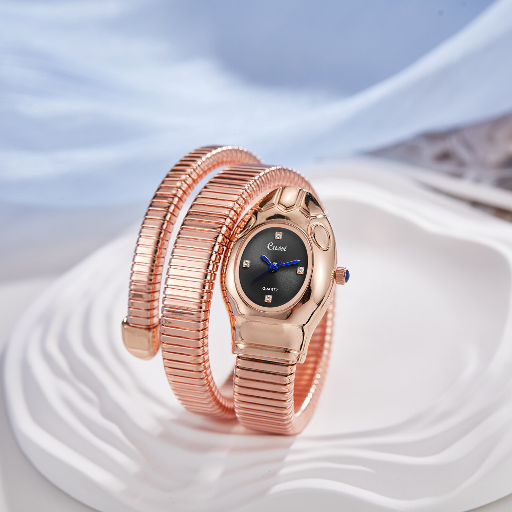 Luxury fashion ladies snake qu – Zodiac Luxury Watch recenzja i cena