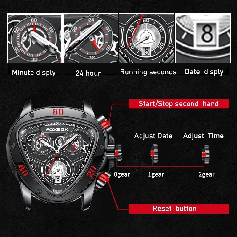 2024 Top Brand Luxury Big Dial – Watch Triangle Luxury recenzja i cena